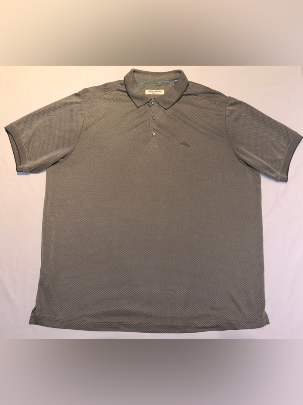 Tommy Bahama Men’s IslandZone Textured Performance Polo Shirt Size 1XLB